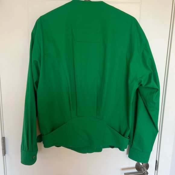 Steilmann Green Bomber Style Jacket (size 4) - Picture 3 of 5